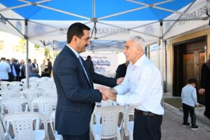 BAŞKAN TAŞKIN MAHALLE SAKİNLERİNİ DİNLEDİ