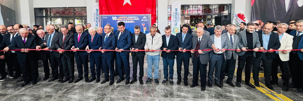 10. MALATYA ANADOLU KİTAP VE KÜLTÜR FUARI AÇILDI