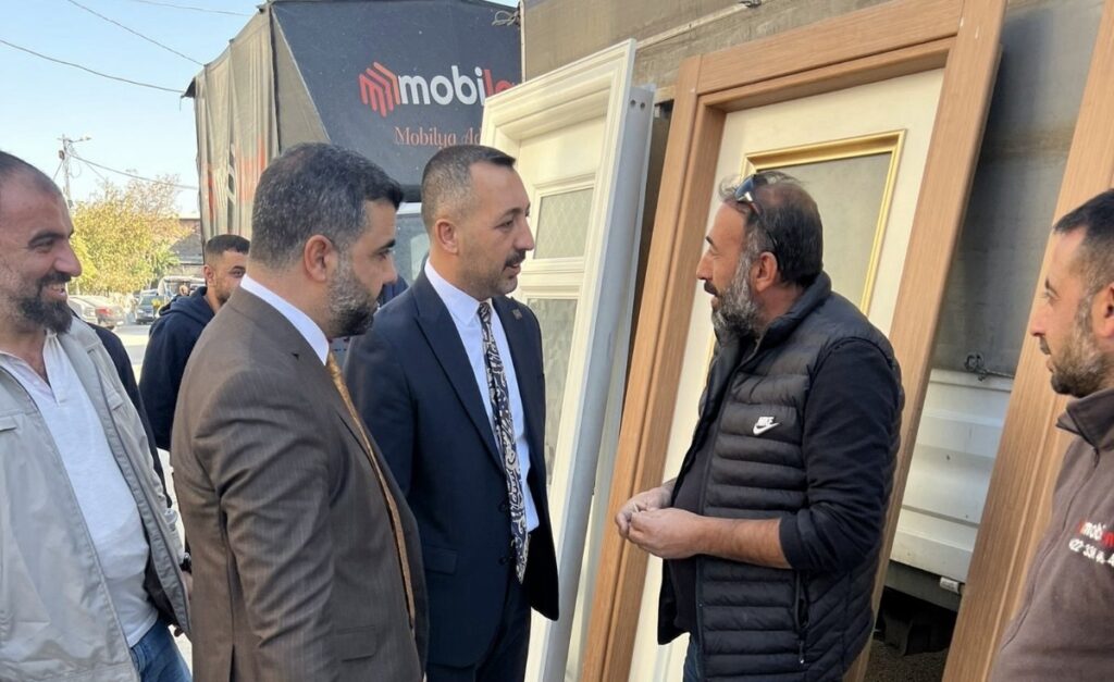 YENİDEN REFAH PARTİSİ İL BAŞKANI’NDAN ESNAF ZİYARETİ