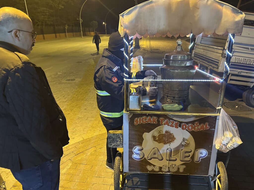 MALATYA’DA SOĞUKLARIN BAŞLAMASI İLE SALEP SATIŞLARI BAŞLADI