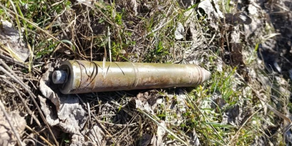 Dere yatağında bulunan RPG-7 mühimmatı patlatıldı