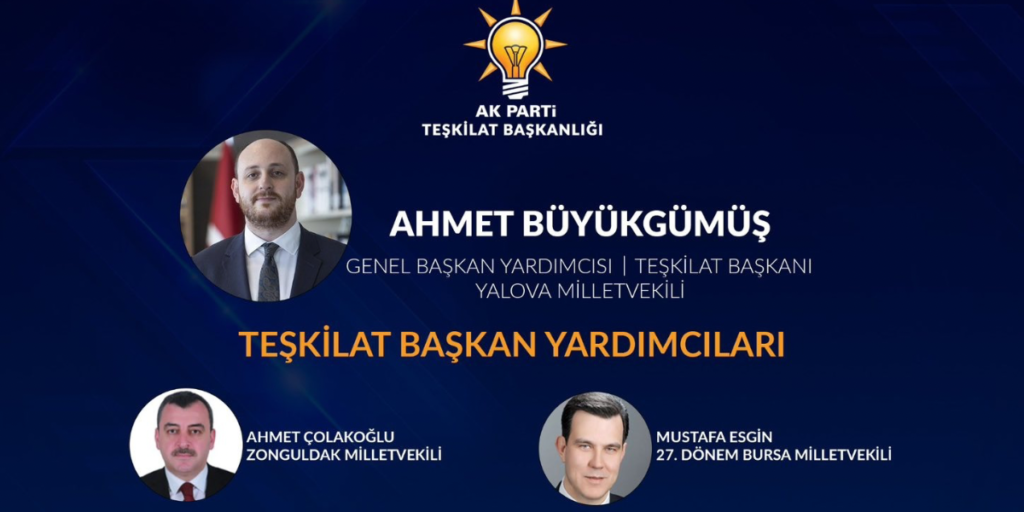 Vahit Atalan, AK Parti Teşkilat Başkan Yardımcılığı Görevine Getirildi