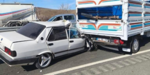 Elazığ’da Trafik Kazası: 2 Yaralı
