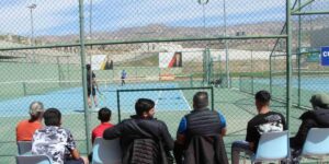 Genç Tenisçilerin Raket Sesleri Cudi Dağı Eteklerinde Yankılanıyor