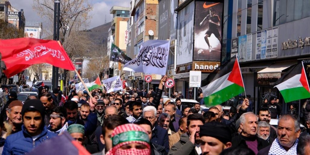 Van’da Gazze’ye Destek Eylemi