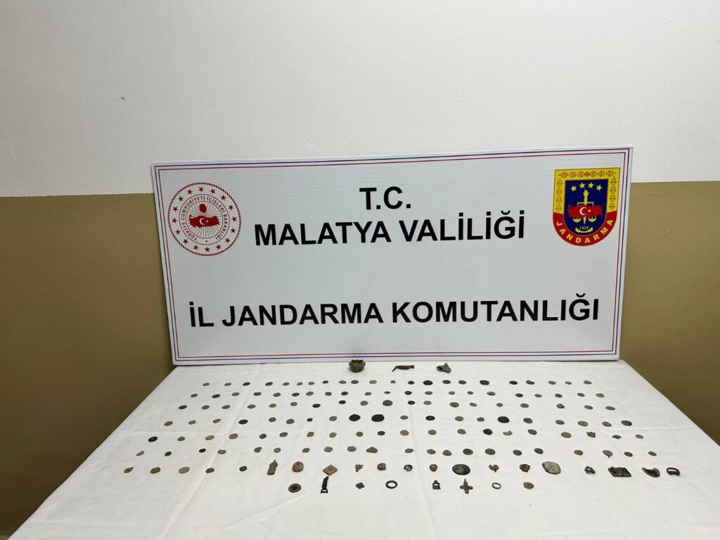 Malatya’da Jandarmadan Tarihi Eser Operasyonu