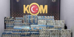 Ağrı’da 7 bin 950 paket kaçak sigara ele geçirildi