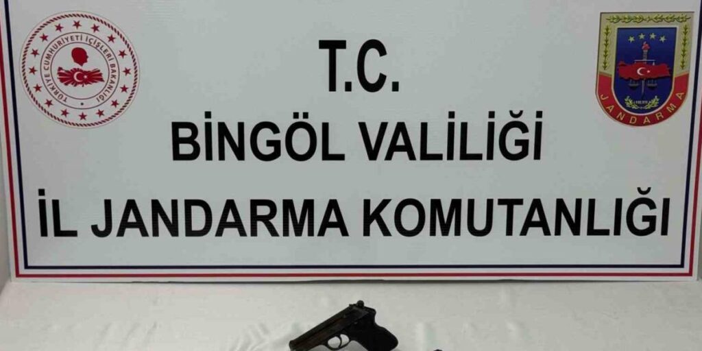 Bingöl’de Ruhsatsız Silah Ele Geçirildi