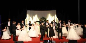 Down sendromlular düğün coşkusu yaşadı: Hem duygusal hem de renkli görüntüler ortaya çıktı