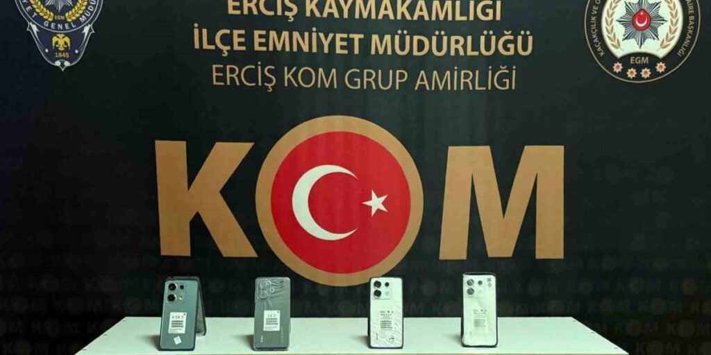 Erciş’te kaçakçılık operasyonu