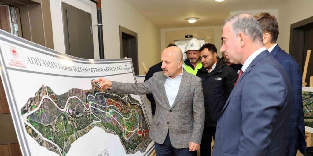 Kalıcı Deprem Konutları İncelendi