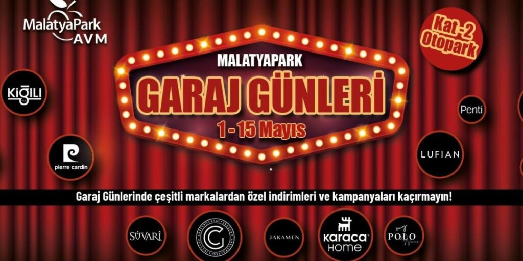 MalatyaPark AVM’de “Garaj Günleri” başlıyor