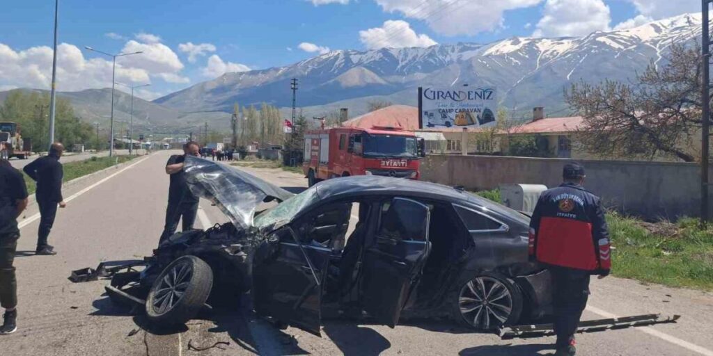 Van’da trafik kazası: 1 yaralı