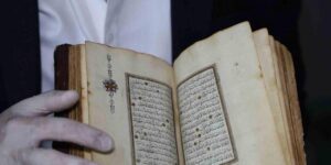 200 yıllık altın tezhipli Kur’an-ı Kerim’i Cumhurbaşkanı’na hediye etmek istiyor