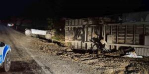 Adıyaman-Malatya karayolunda tek taraflı trafik kazası: 1 yaralı