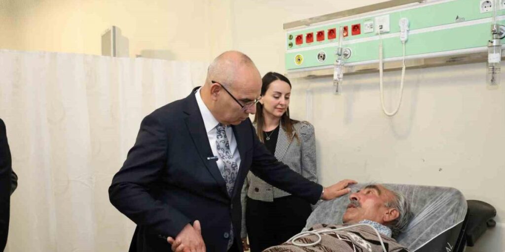 Ağrı Eğitim ve Araştırma Hastanesi’nde sunulan sağlık hizmetleri yerinde incelendi