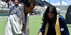 Ardahan Üniversitesinde mezuniyet coşkusu