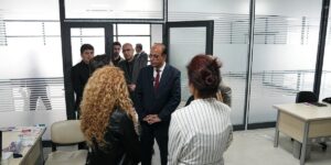 Başkan Geçit, aile danışma ve sağlıklı yaşam merkezindeki hizmetleri inceledi