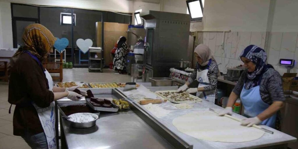 Battalgazi’de kadın kooperatifinden sofralara