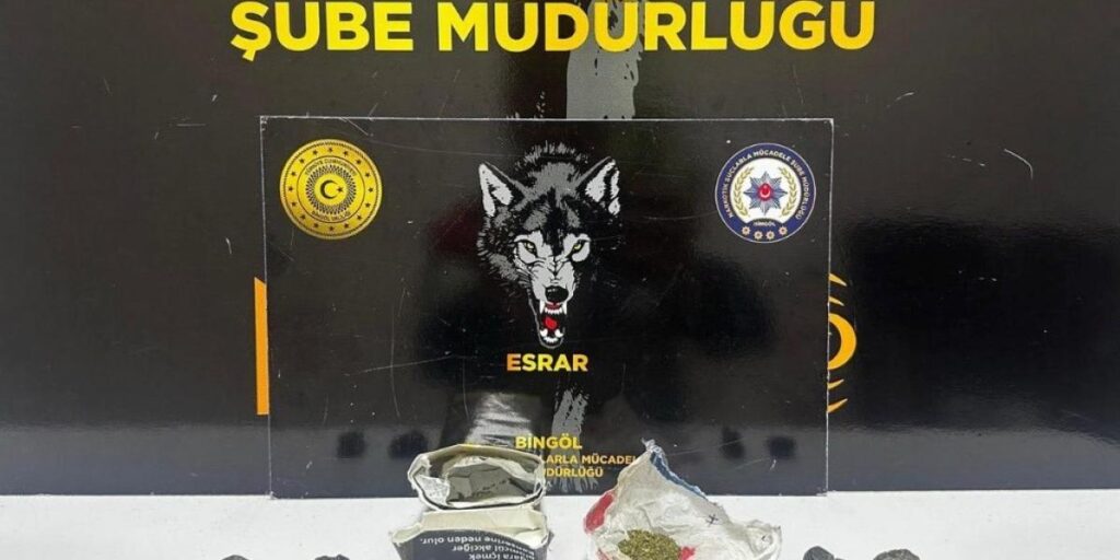 Bingöl’de uyuşturucu operasyonu