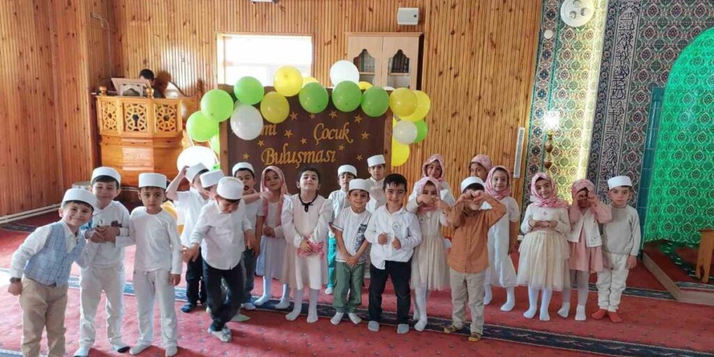 Camii çocuk buluşması gerçekleştirildi