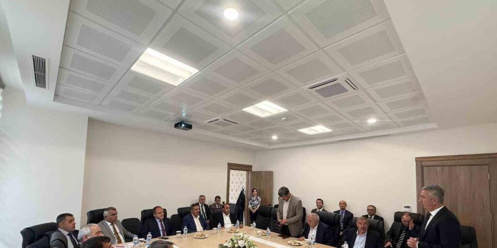 Çevre şehircilikte belediye başkanları ile toplantı düzenlendi