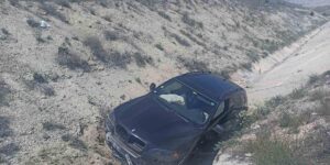 Darende’de araç yol kenarına devrildi: 1 yaralı