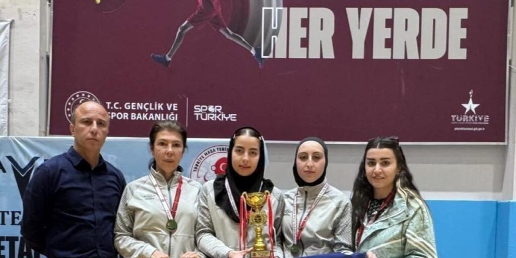 Elazığ masa tenisinde 1. Lige yükseldi