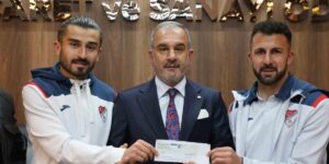 Elazığ TSO’dan Elazığspor’a 10 milyon liralık çek