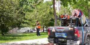 Elazığ’da ilaçlama çalışmaları sürüyor