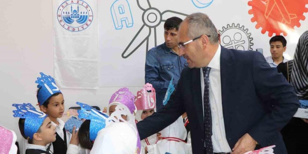 Elazığ’da Kur’an kursunda mezuniyet heyecanı