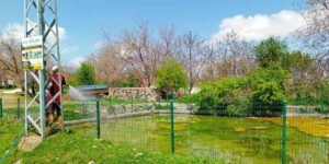 Elazığ’da larva ilaçlama çalışmaları sürüyor