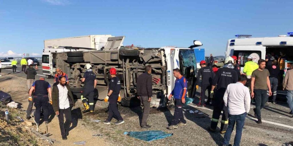 Elazığ’da nisan ayında 231 trafik kazası meydana geldi