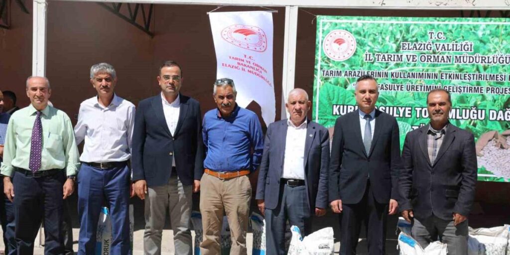 Elazığ’da yüzde 75 hibeli 15 ton tohum dağıtılmaya başlandı