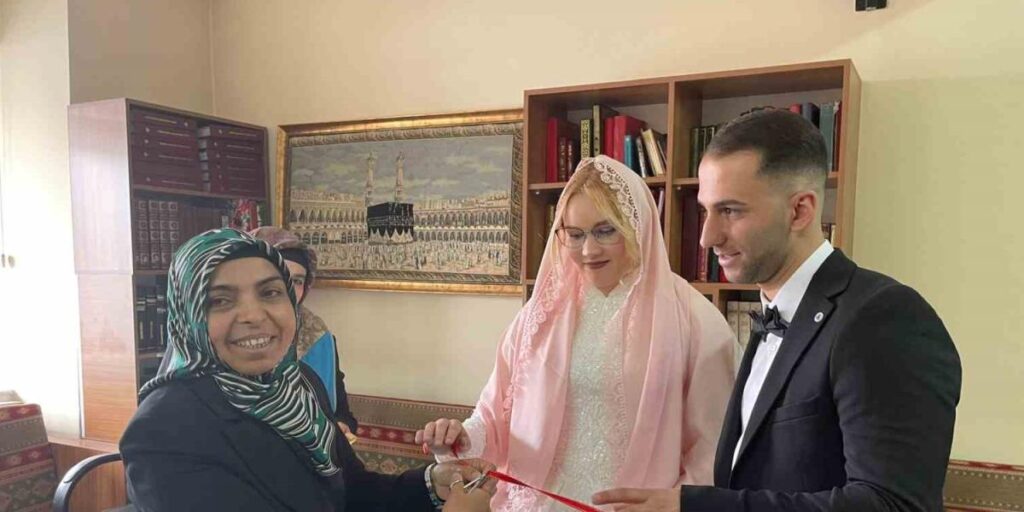 Erzincan’a Estonyalı gelin