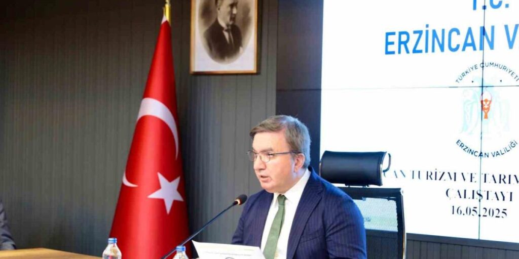 Erzincan’da Turizm ve Tarım Master Planı Çalıştayı düzenlendi
