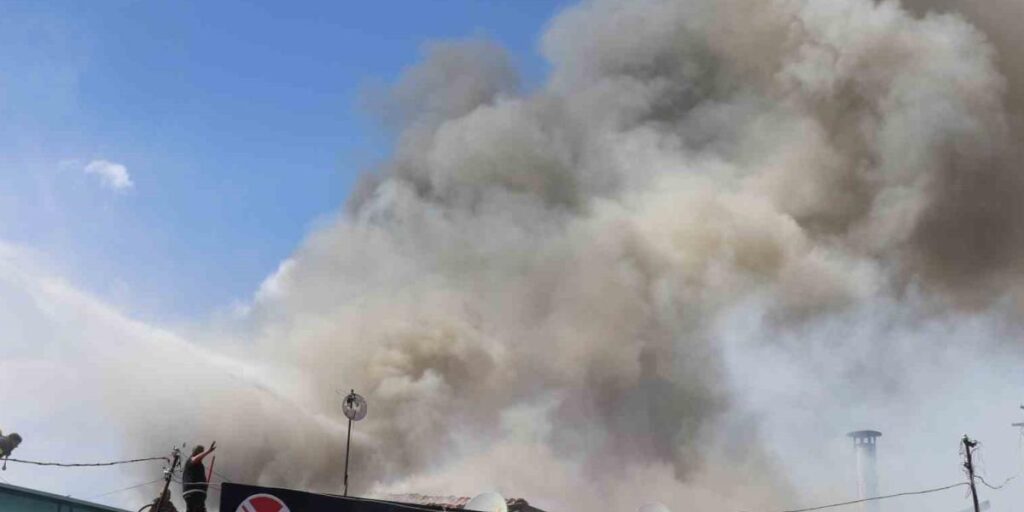 Erzincan’da yangın kontrol altına alındı