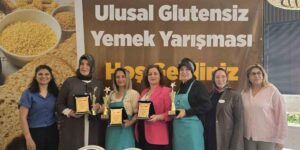 Erzurum Çölyak Derneği’ne Glutensiz yemek yarışmasında üçüncülük ödülü