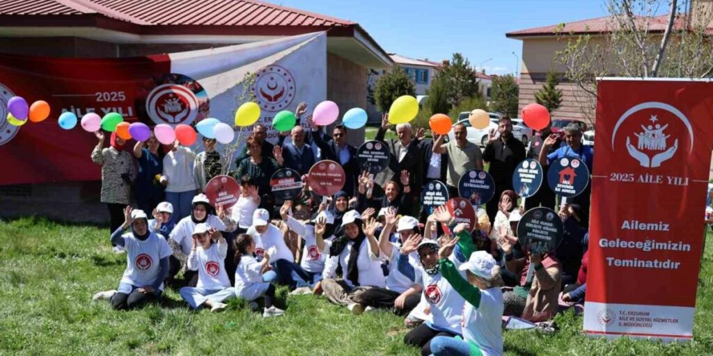 Erzurum’da engelli şenliği renkli görüntülere sahne oldu