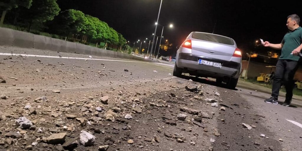 Erzurum’da trafik kazası: 1 yaralı