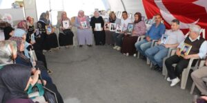 Evlat nöbetindeki anne: “Barışı duyduğumuzdan beri ayaklarımız yerden kesilmiş. Gece uyuyamıyoruz”