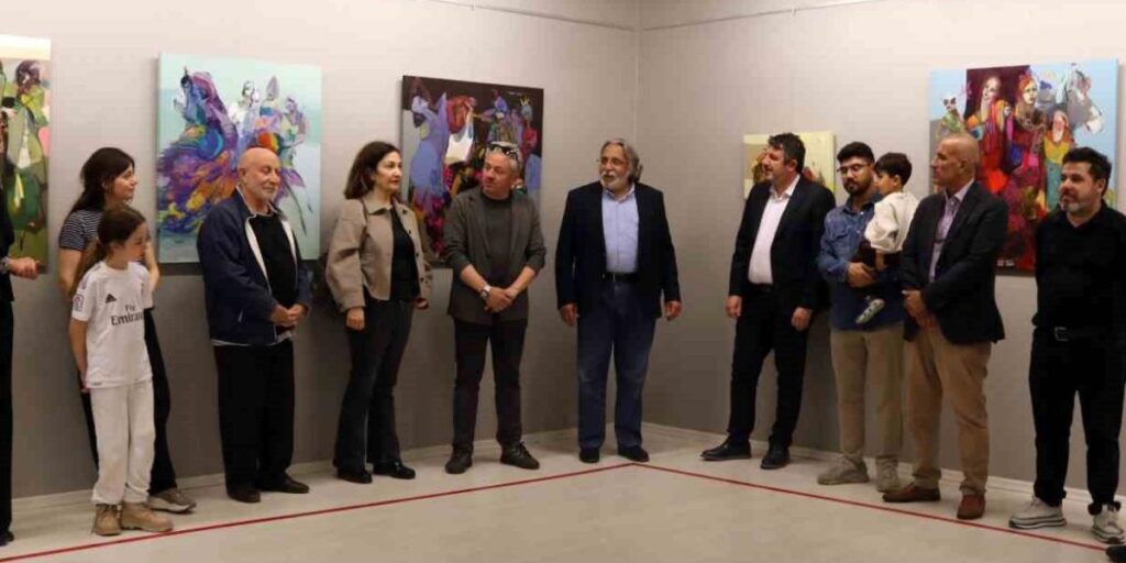 Ferahoğlu, SANKO Sanat Galerisi’nde resim sergisi açtı