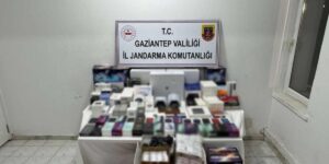 Gaziantep’te 2 milyon TL değerinde kaçak elektronik eşya ele geçirildi