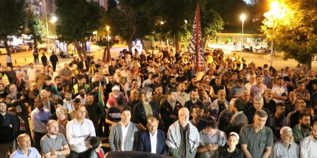 Gaziantep’te “Gazze İçin Küresel Öfke Günü” programı düzenlendi