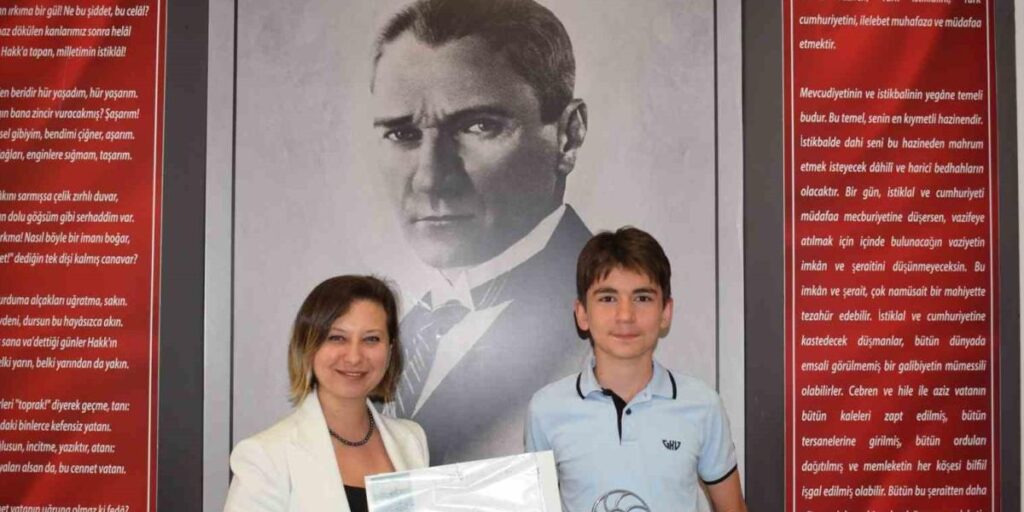 GKV’li Faruk Çalışkan, Fibonacci Matematik Olimpiyatları Şampiyonu