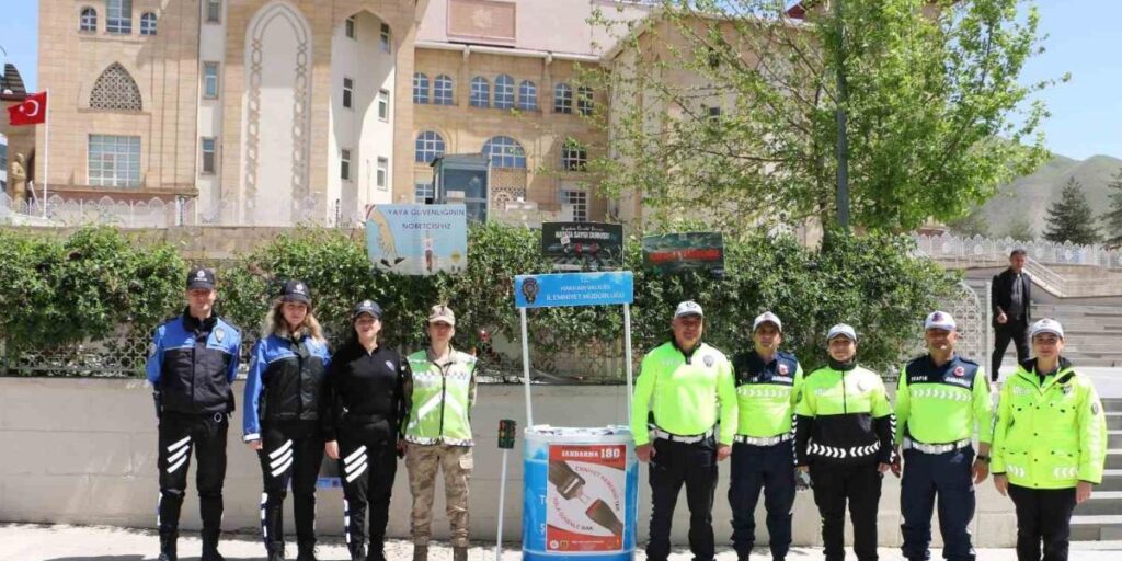 Hakkari’de Trafik Haftası etkinlikleri