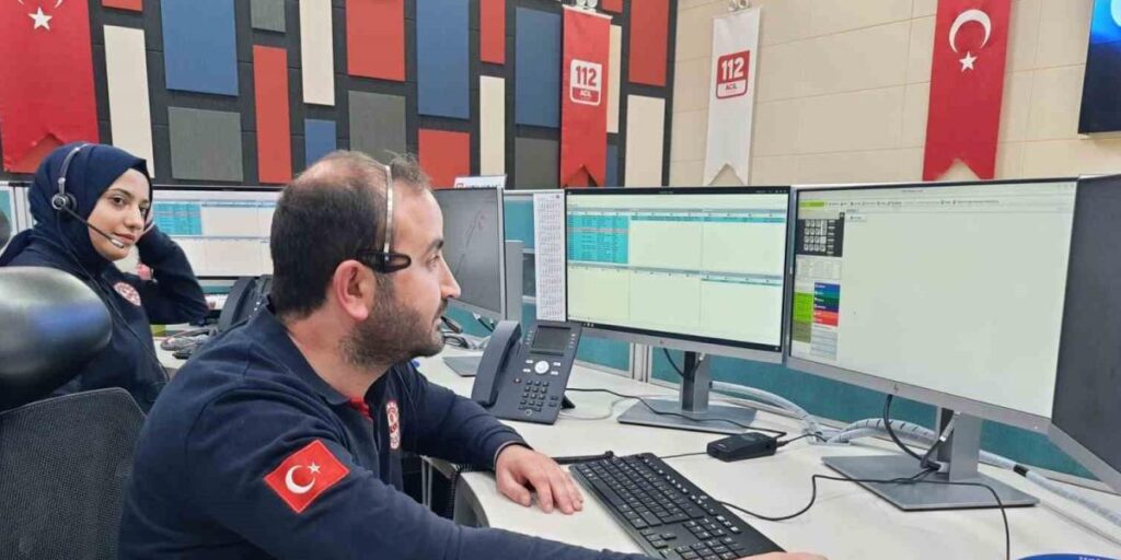 Kars’ta 112 Acil Çağrı Merkezi 2024 yılında 333 bin 778 çağrı aldı