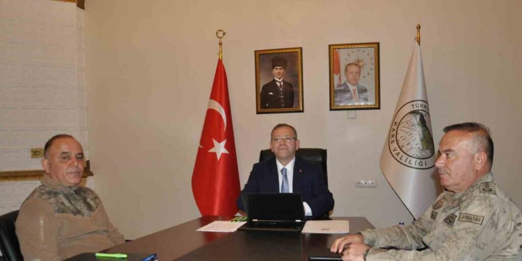 Kars’ta Nisan ayı asayiş ve güvenlik toplantısı yapıldı