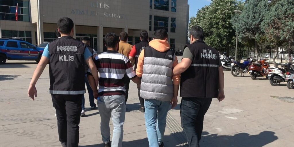 Kilis’te uyuşturucu operasyonu: 3 tutuklama