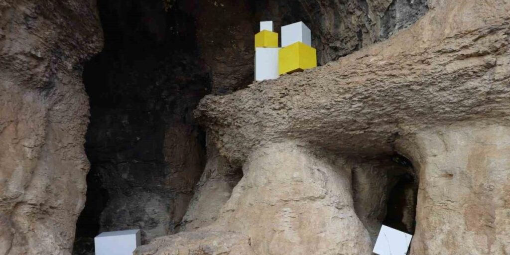 Malatya’da bin 500 rakımdaki mağaralarda çağdaş sanat sergisi